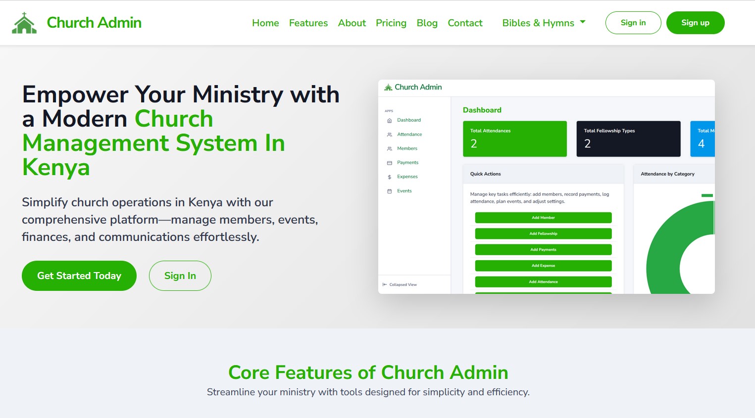 Church management system in kenya