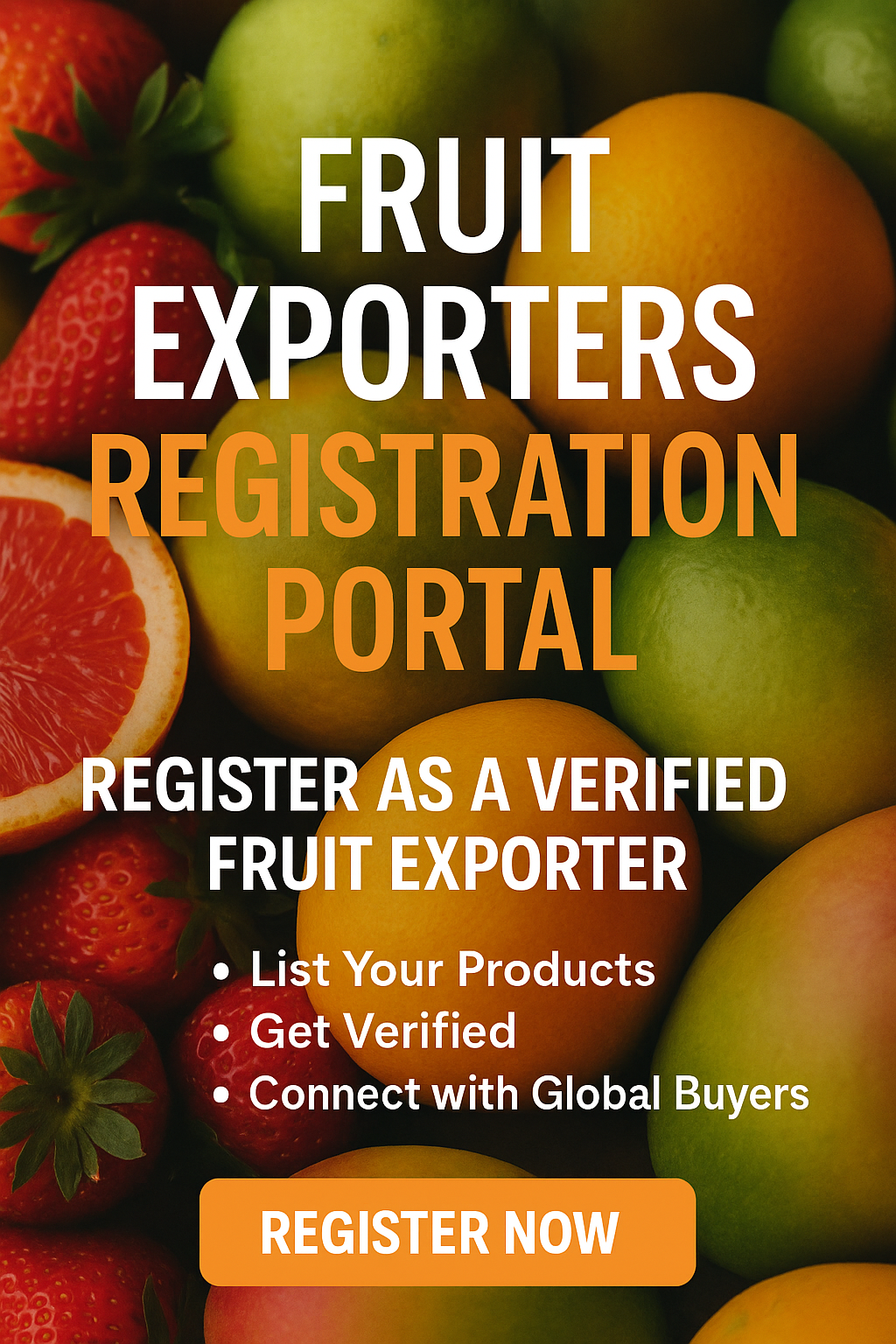 Fruit Exporters Registration Portal