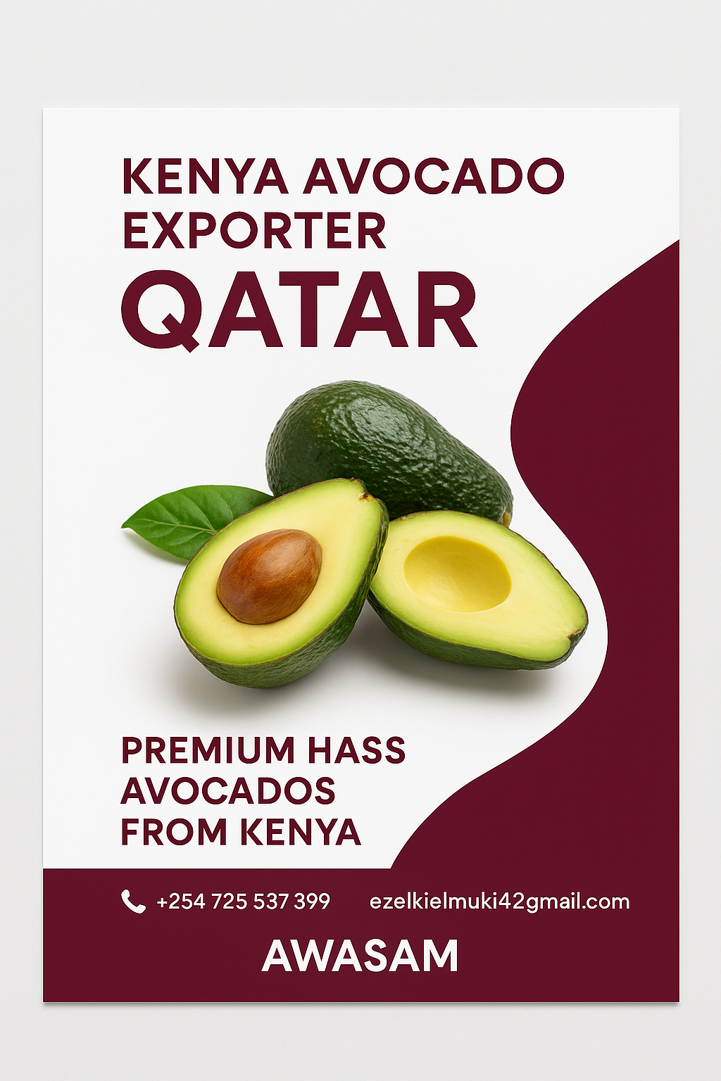 Kenya Avocado Exporter Qatar