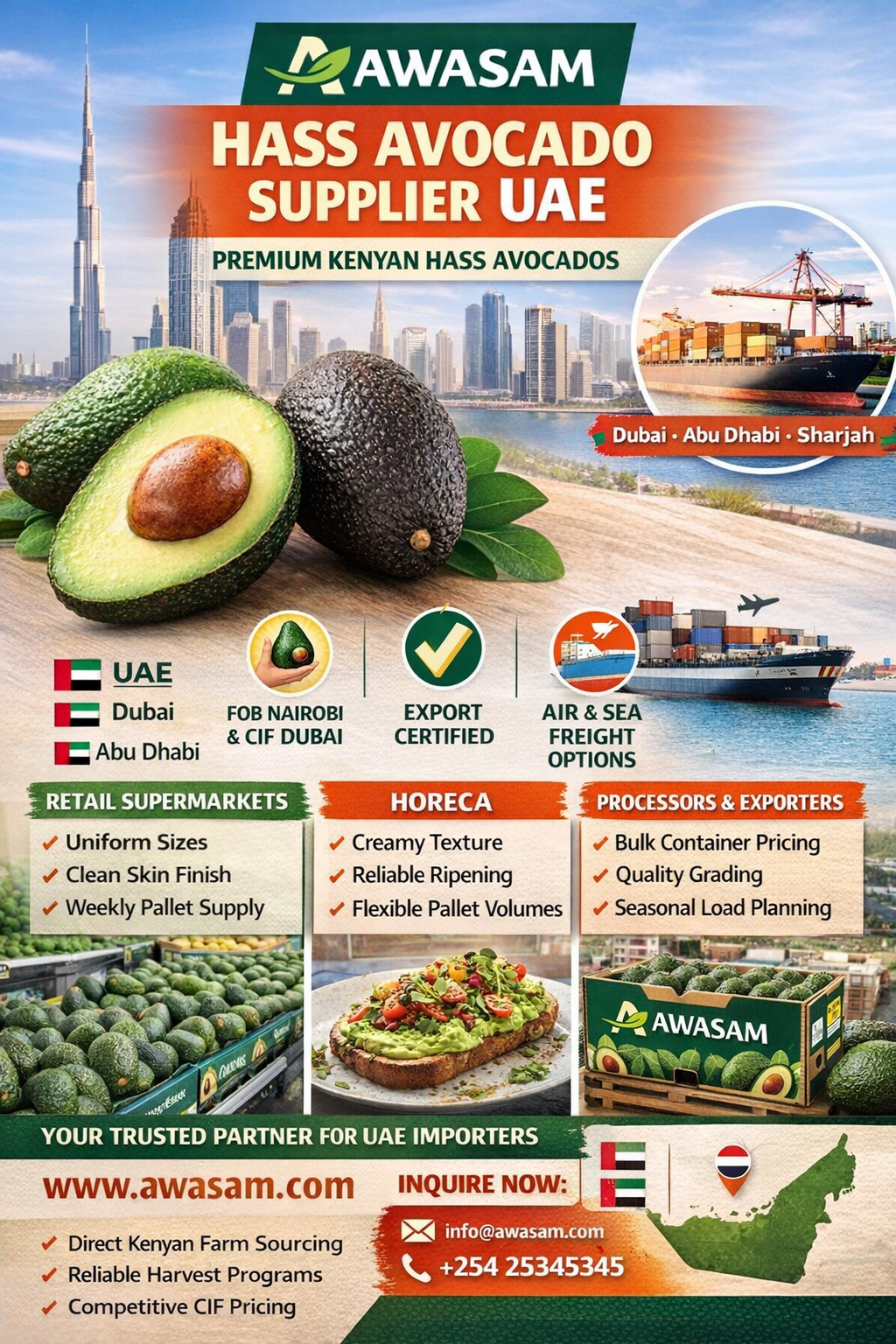 Hass Avocado Supplier UAE