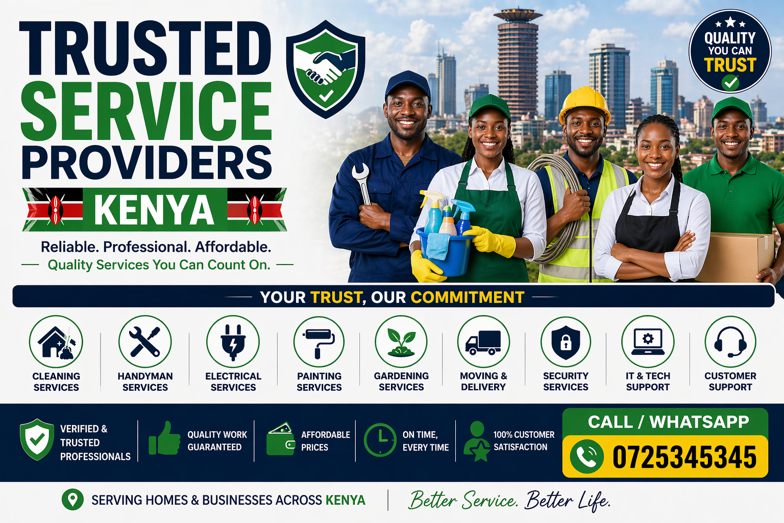 Trusted service providers Kenya