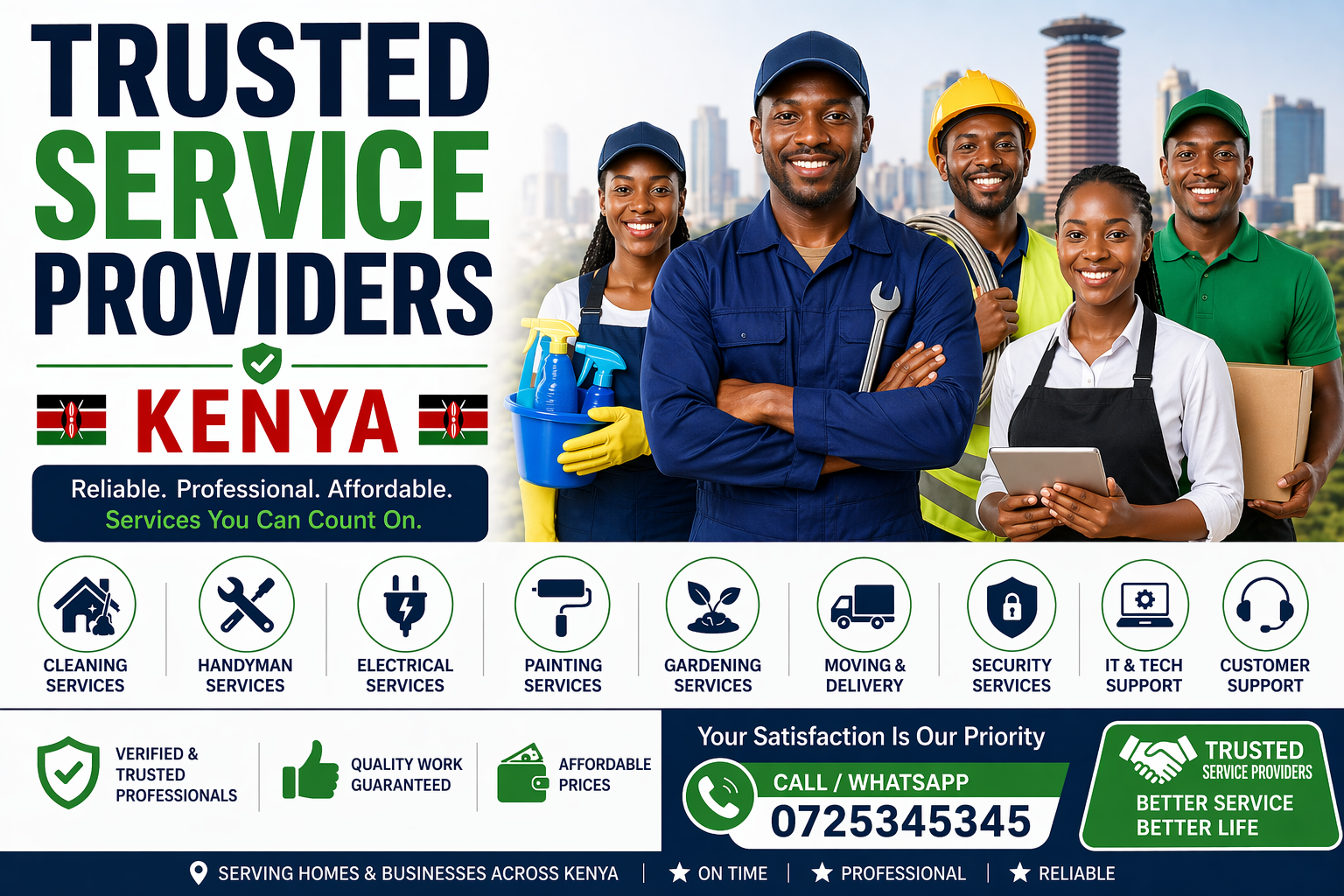 Trusted service providers Kenya