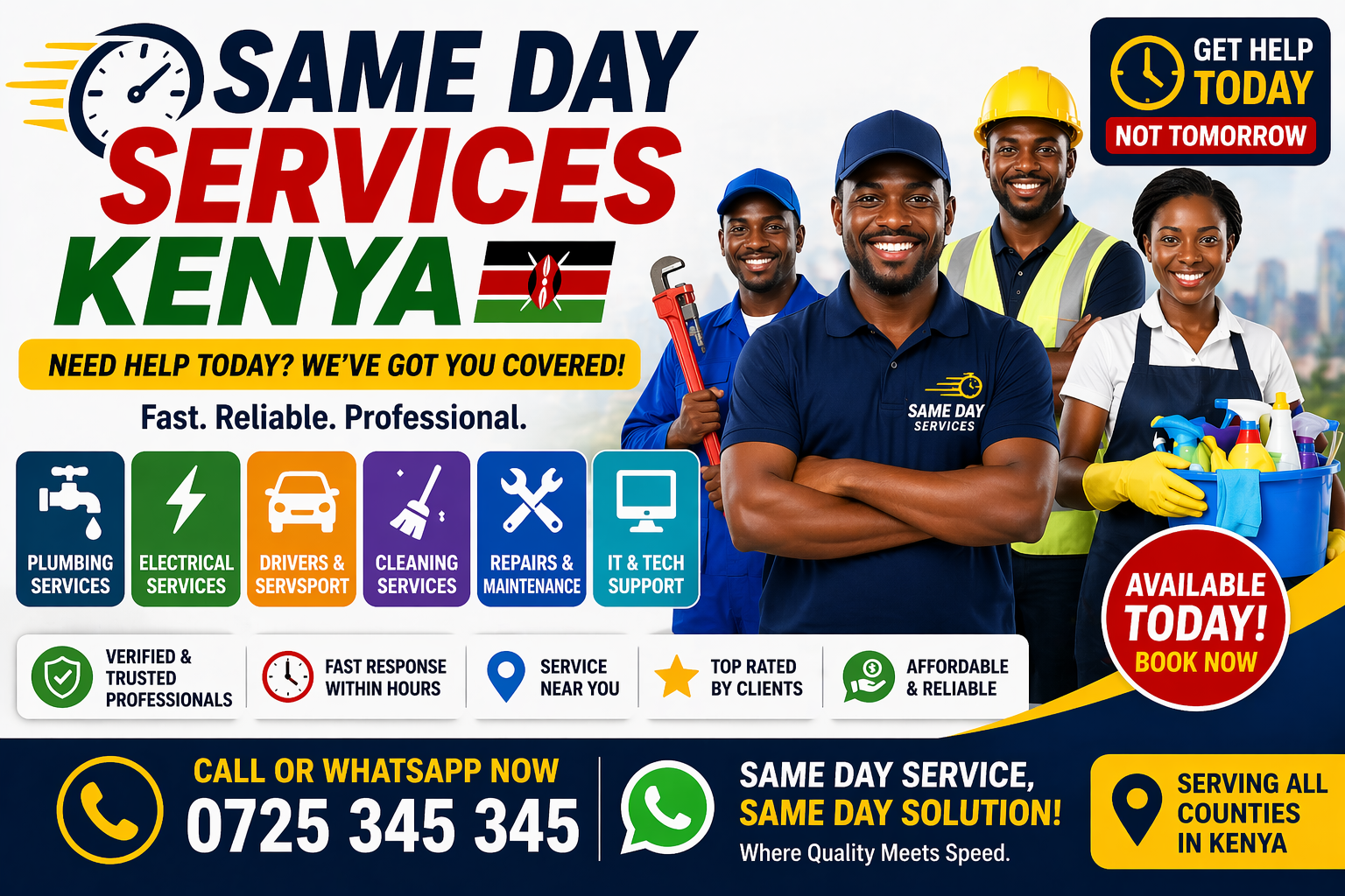 Same Day Services Kenya