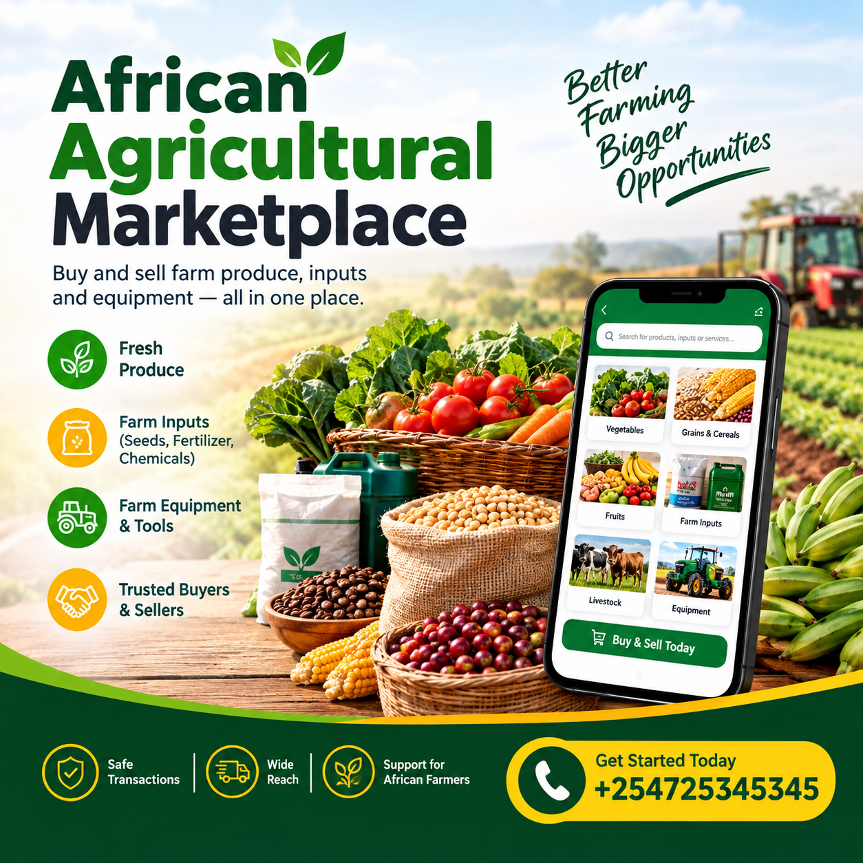 African agricultural marketplace