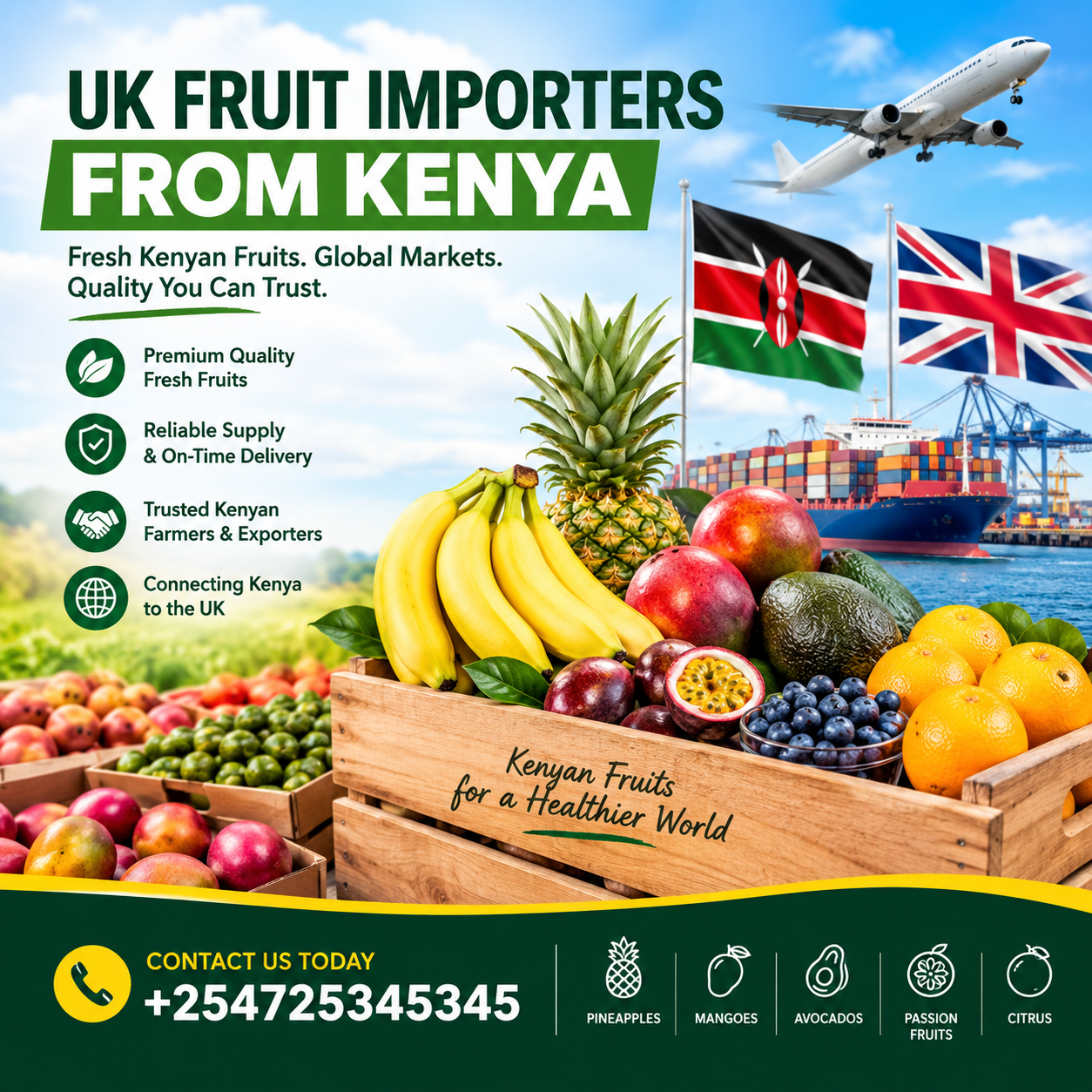 UK fruit importers from Kenya