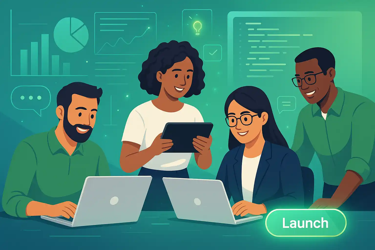 Experts Illustration
